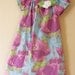 Size 6 lavender floral peasant dress
