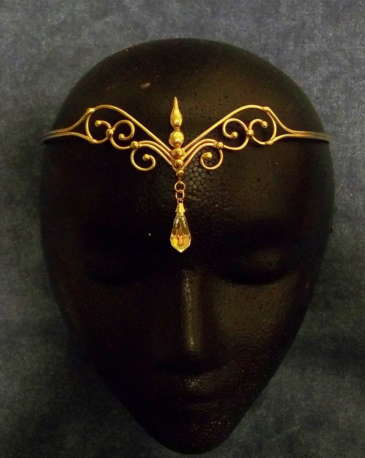Bronze & Crystal Circlet
