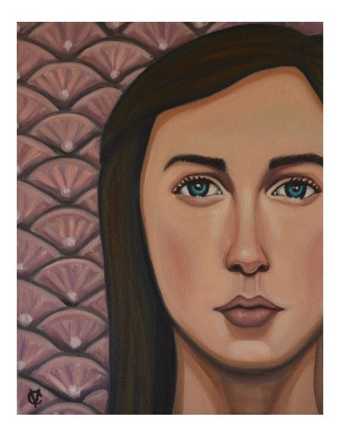 Pretty in Pink"11"x14" Original Oil By Carin Vaughn