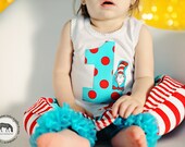 Red and White Leg Warmers with Organza Trim  One size