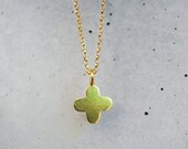 24k Gold Vermeil Cross necklace