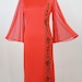 1960s Shaheen Mandarin Style Dress