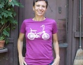 Screen Printed Bicycle T-Shirt - Stingray Bike