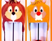 Chip n' Dale Chipmunk Beanie Hat