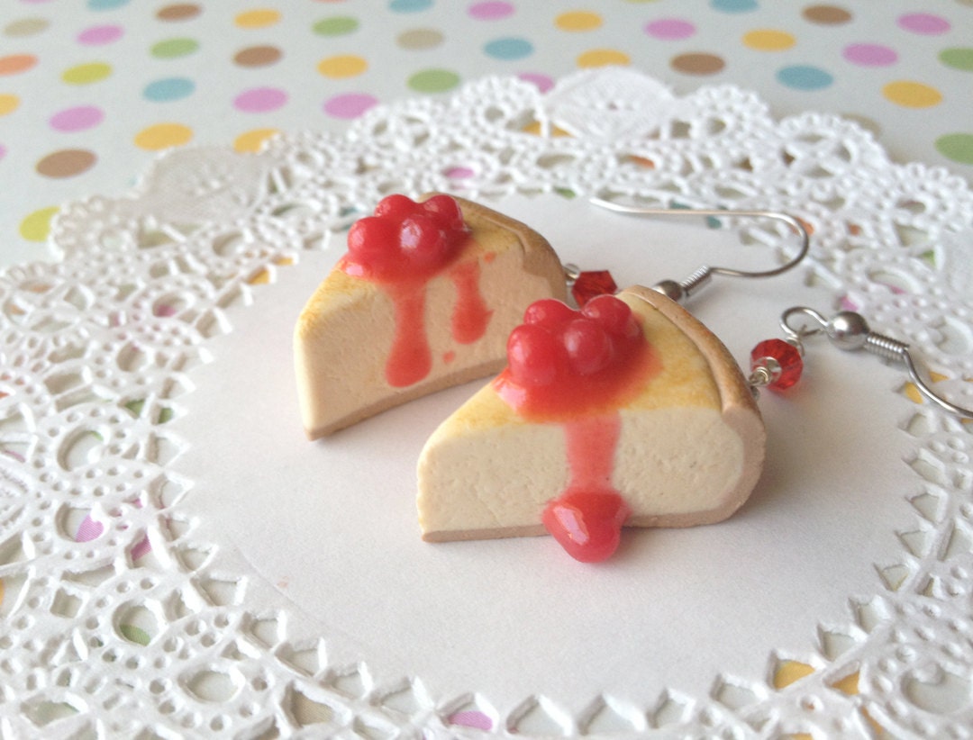 Cherry Cheesecake Earrings