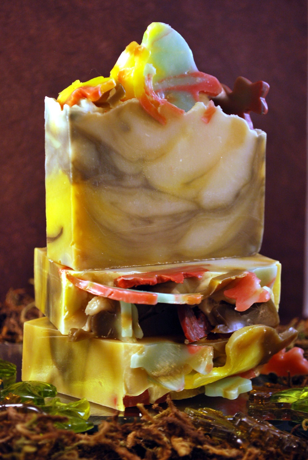 Falling Leaves Handmade Soap with Shea Butter and Avocado Oil