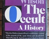 FIRST EDITION The Occult: A History by Colin Wilson 1971 (Hardcover)