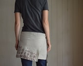 Linen Wrap Apron / Skirt