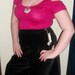 Vintage Black Cotton Velveteen Ladies Slacks "Elephant Bell Bottoms" NWT Vintage size 16 Only 10 USD