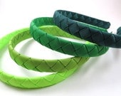 Green Headband - Light Green Headband - Dark Green Headband - Child Toddler Teenager Adult Headband - YOU CHOOSE ONE