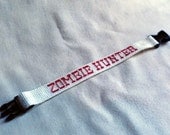 Zombie Hunter Bracelet Cross Stitch Friendship Bracelet