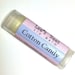 Cotton Candy Floss Flavored Lip Balm, One Tube of All Natural Beeswax Lip Salve Chapstick by Lee the Beekeeper