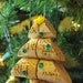 Wine Cork Christmas Tree Ornament - Small Size