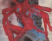 Scorpio: The Feared Revenger (Oct 23 - Nov 21) / ART PRINT / LARGE / 21" X 28"