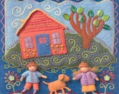 Personnages et Motifs, French edition of Felt Wee Folk, autographed by the author