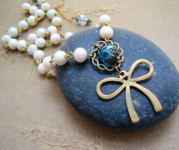 Something Blue - OOAK Necklace