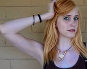 Wooden Loki Helmet Necklace
