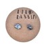 Raw Metallic Rock Chunk Earrings, Geo Earrings, Rock Stud Earrings