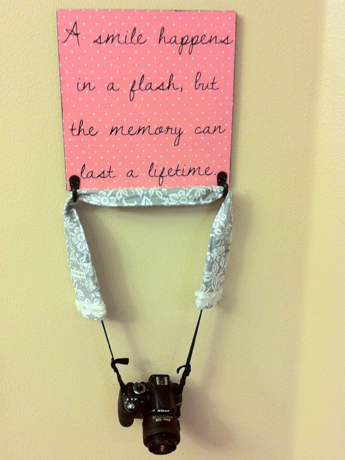 Camera Holder Wall Hanging