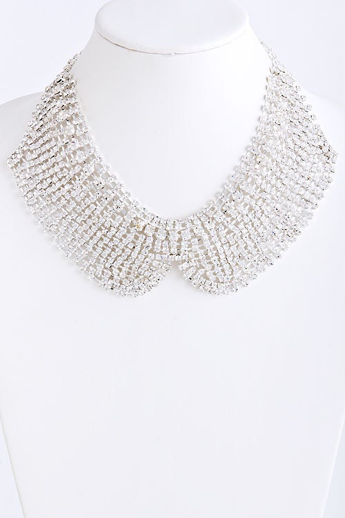 Rhinestone Collar Necklace