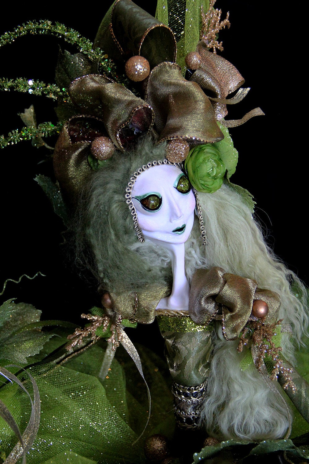 Peridot - Twisted Poppets OOAK Art Doll by Pandora Rose - Filialuna