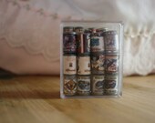 Vintage Miniature Groceries - Old Fashioned Canned Items