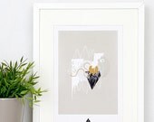 Geometric - Rock - Poster (photography&digital illustration)