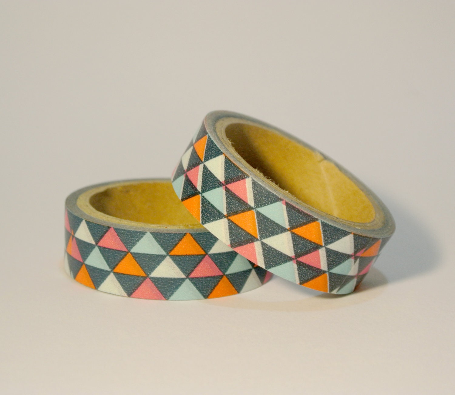 Colour Triangles Washi Tapes / Japanese Masking Tapes - whimsicalcraftss