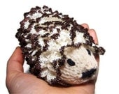 Vintage hedgehog doll - handmade Toy Kitsch Hipster retro Old Collectibles animal kitschy home decor kawaii children