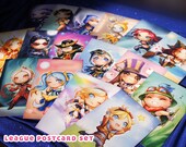 Complete Postcard Set & Arcade Sona - League of Legends