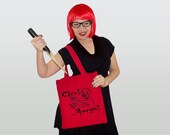 Buffy the Vampire Slayer - Grr Aargh - Red Christmas - tote bag - many colors available