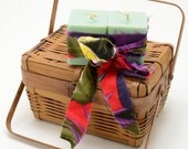 Ecofriendly Candle Eco Candle Set 2 Green Candle Gift Soy Wax Candle Soy Candle Sandalwood Scent Sandlewood Fragrance Forest Woodland Woodsy