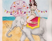 Coney Island of the Mind - giclee print
