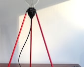 Tri-Pod Lamp - Pink Fluorescent