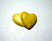 Goat's Milk Orange Peel Soap- Pair of Hearts - Dye and Scent Free- Goat's Milk with Orange Peel Soap Great for Christmas or Mother's Day