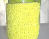 Check Knit French Press Pot Coffee Cozy - Choice of Color