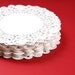 100 White Lace Paper Doilies (5 inches)