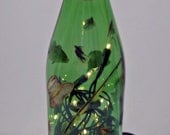 FRESH WATER FISHING Recycled Bottle Accent Lamp/Light-Great Gift