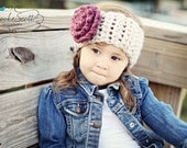 Crochet Headband, Baby Headband, Childrens Headband, Earwarmers, Headwrap