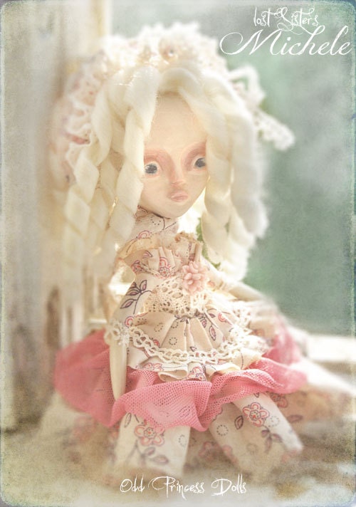 MICHELE, LOST SISTERS Ooak Collectible Art Doll By Odd Princess