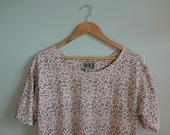 Floral oversized t-shirt
