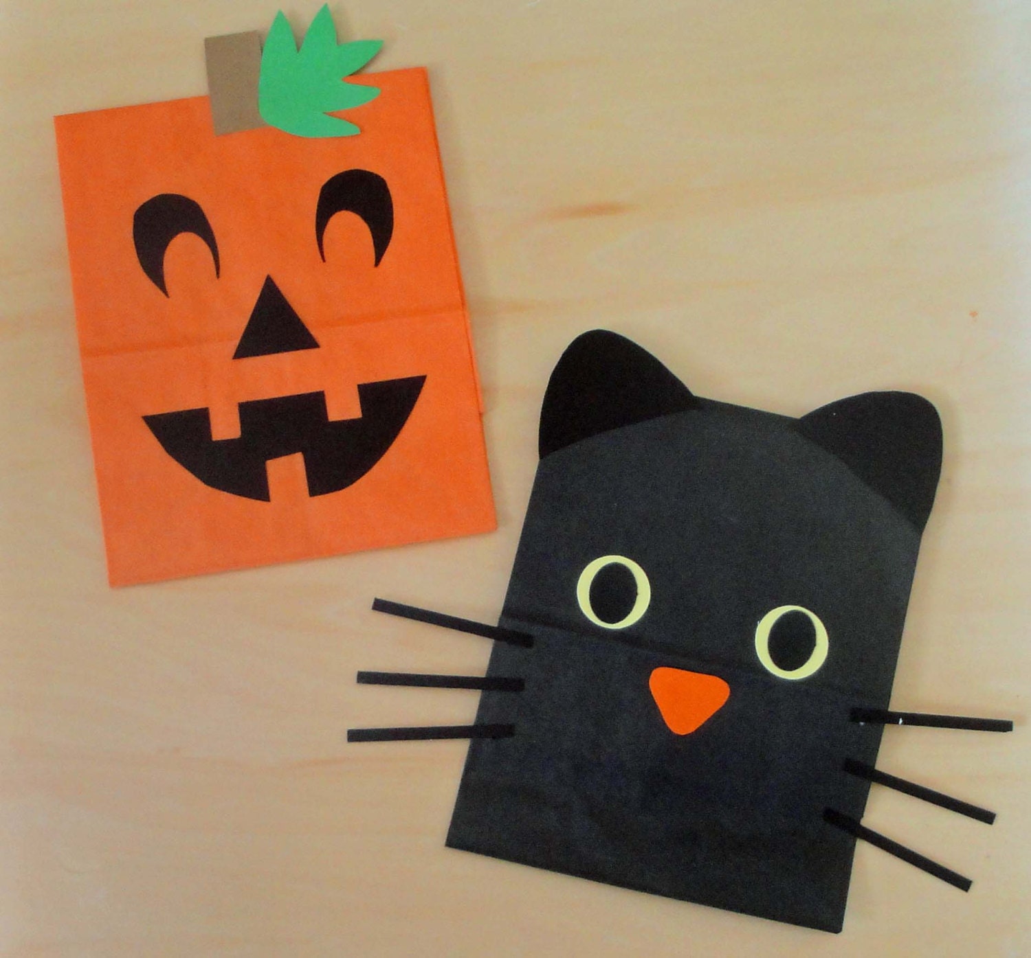 Halloween Character Treat Sacks Owl Ghost Vampire Mummy Pumpkin Witch Birthday Party Favor Bags by jettabees on Etsy Il_170x135