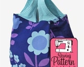 Grocery Bag PDF Sewing Pattern (Instant Download)