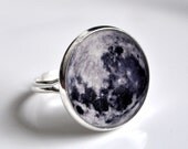 I Wish I Was The Moon Resin Ring