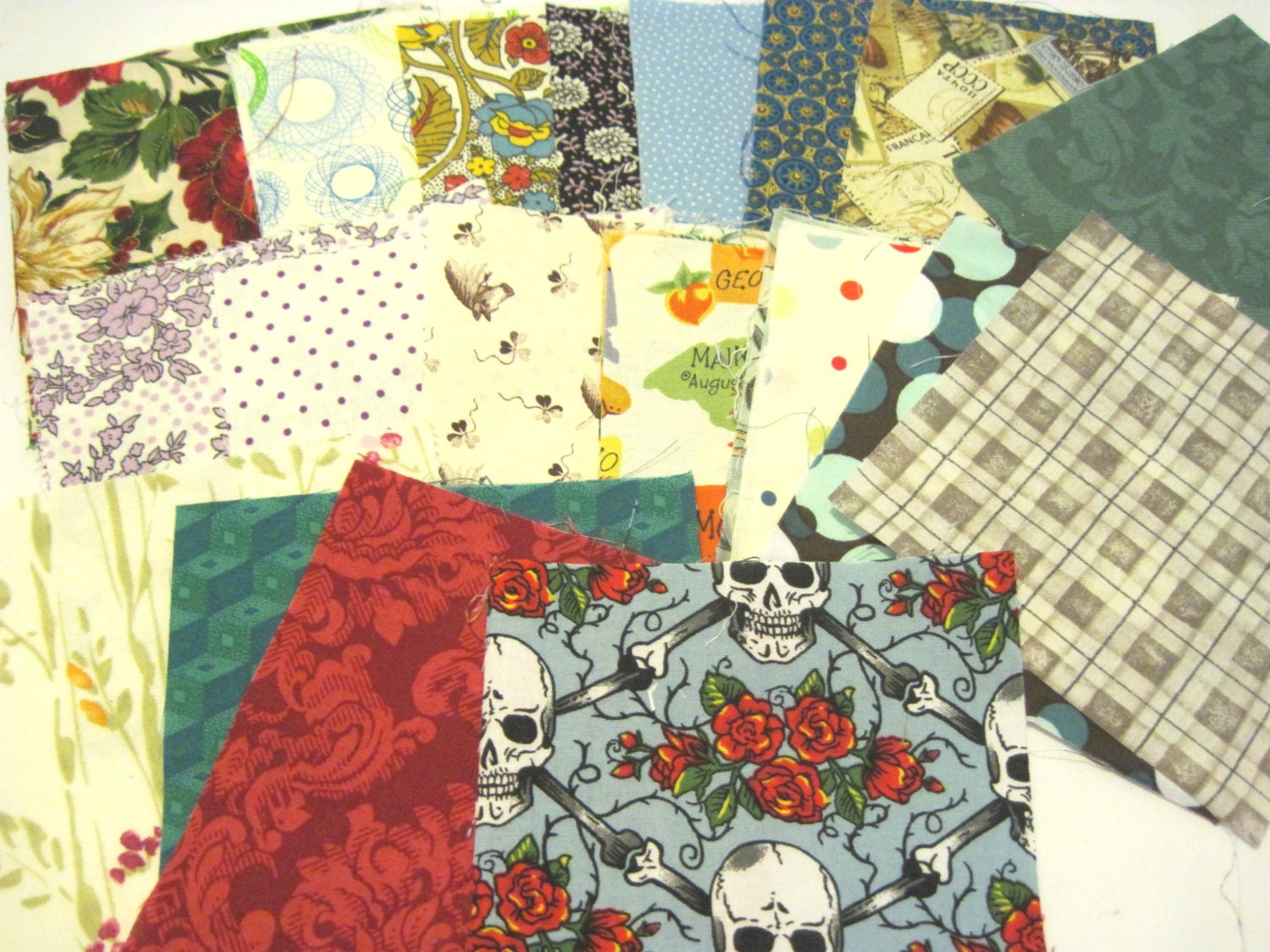 One Pound 4.5 Inche Quilt Squares