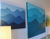 XL Mountain Painting