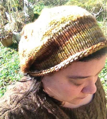 Hand Knit Mushroom Hat Beret Pattern