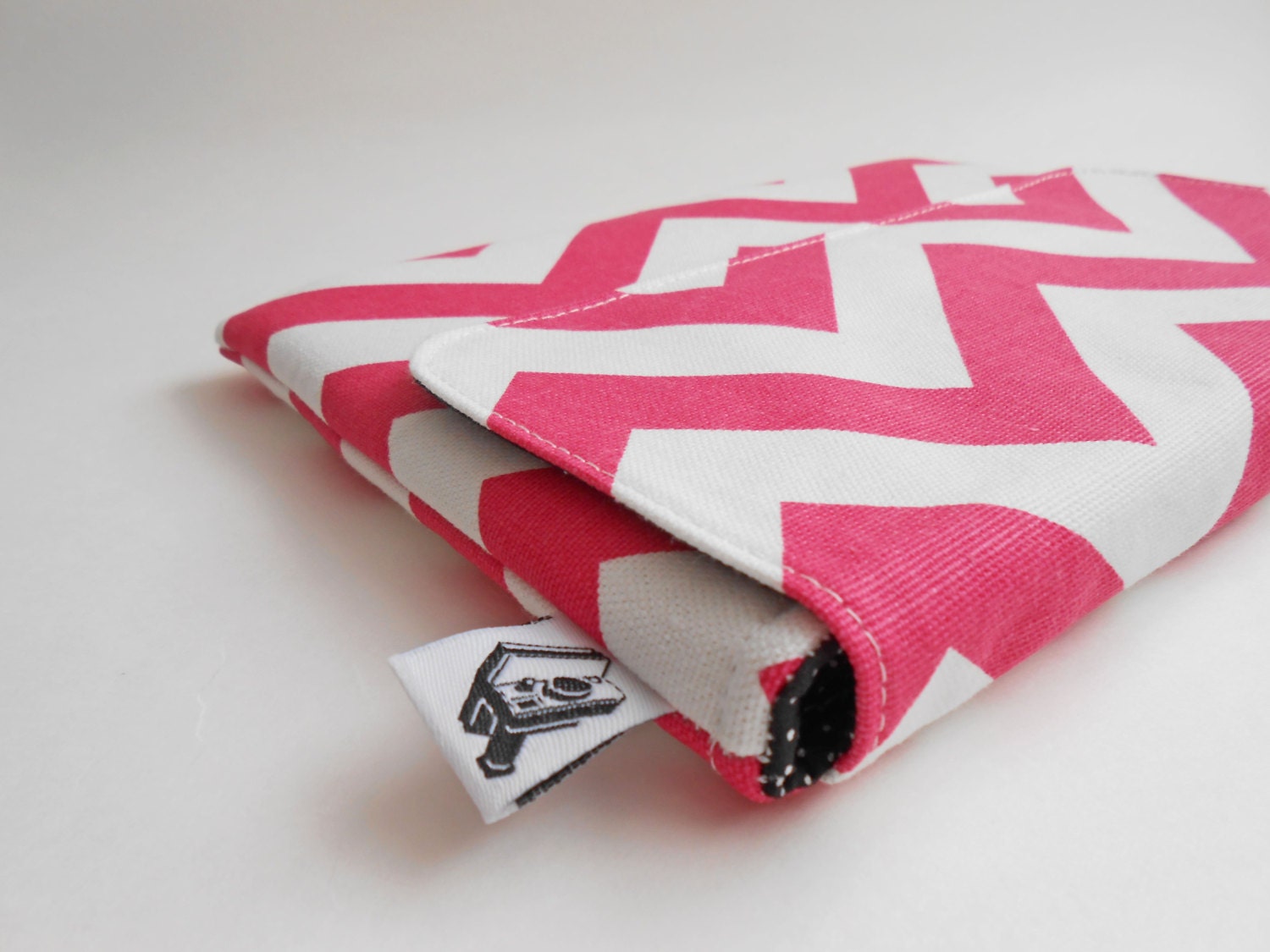 iPad Mini Case, iPad Mini Cover, iPad Mini Sleeve --- Pink Chevron --- Custom sizing available for other Tablets and E-readers
