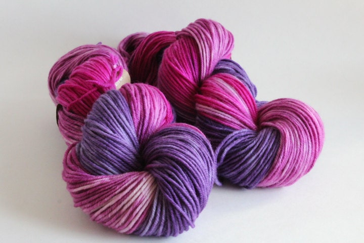 Handpainted  DK Merino Sock Yarn