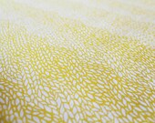 NEW Knit Cable in Yellow on White
